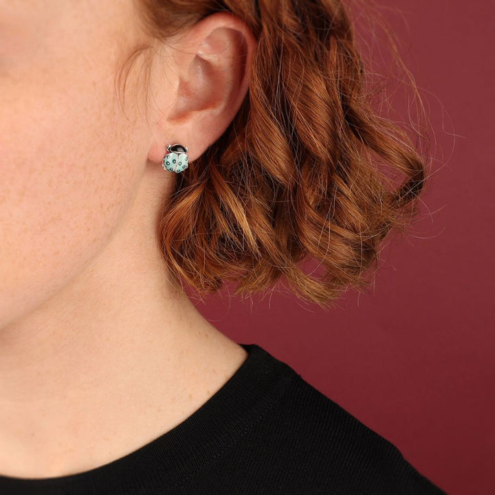 Ohrstecker Cox, blau