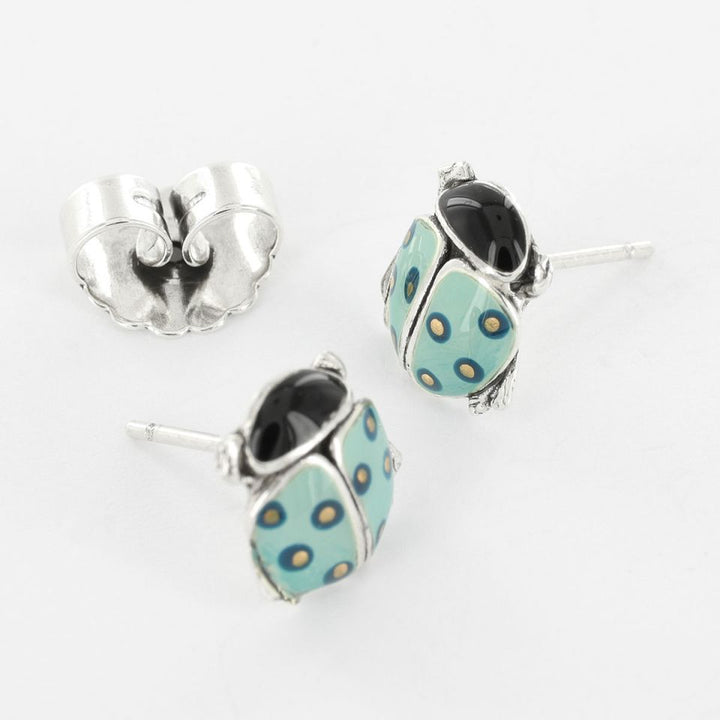 Ohrstecker Cox, blau