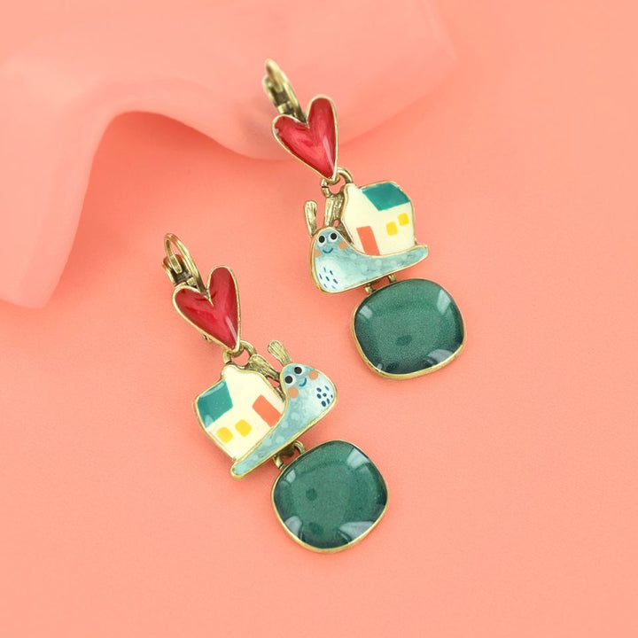 Taratata Ohrringe Sweet Home – Bunte Statement-Ohrringe
