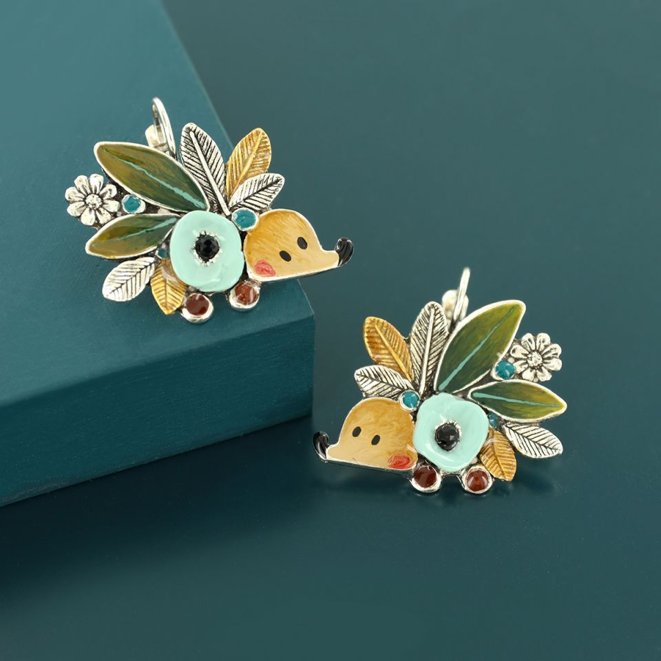 Taratata Mini Ohrringe Igel-Motiv – Verspielte Statement-Ohrringe