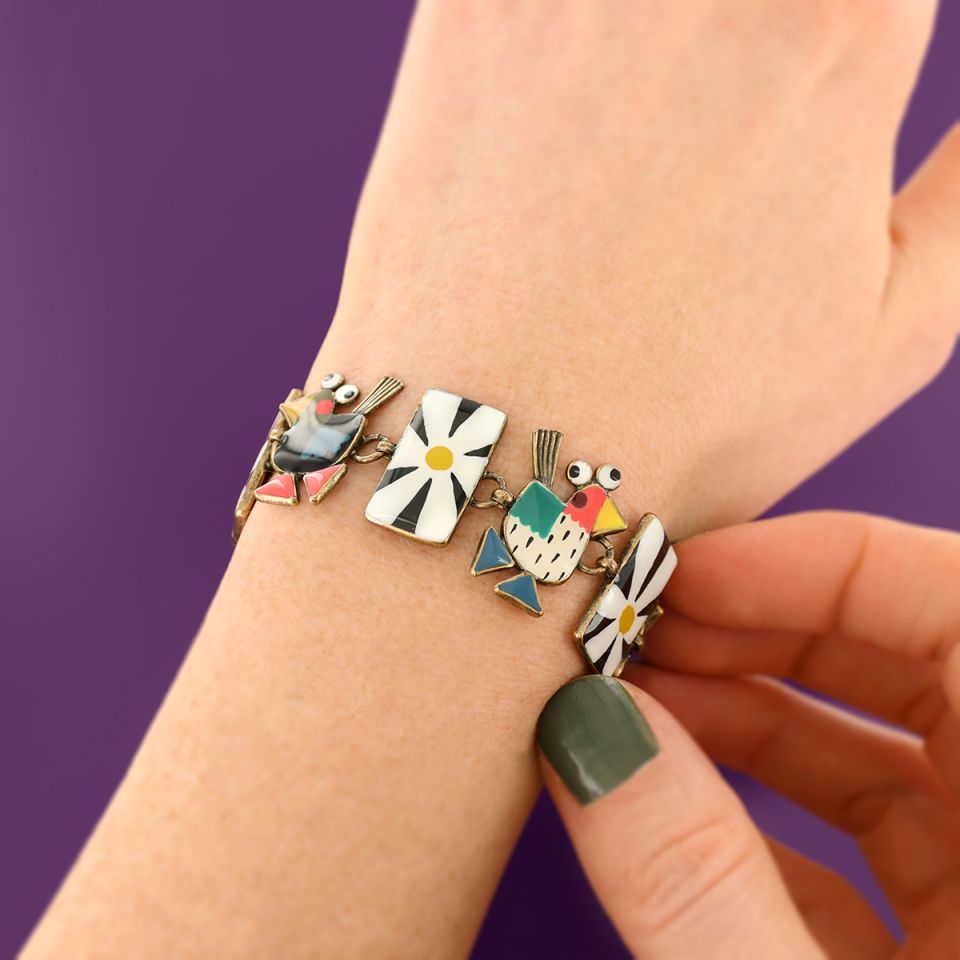Taratata Armband Roule Ma Poule – Buntes Statement-Armband