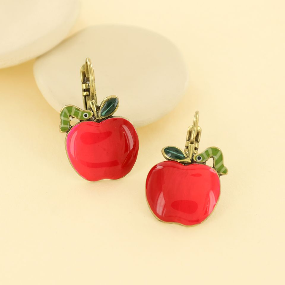 Taratata Ohrringe Pepin – Bunte Statement-Ohrstecker