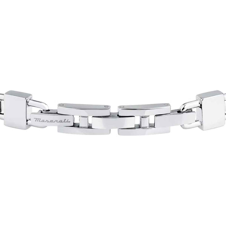 Maserati Herrenarmband, Edelstahl, Keramik grün