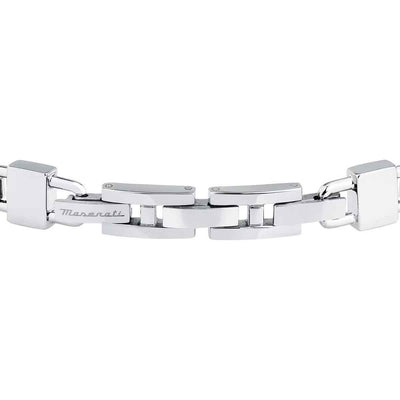 Maserati Herrenarmband, Edelstahl, Keramik grün