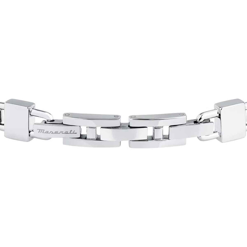 Maserati Herrenarmband, Edelstahl, Keramik grün