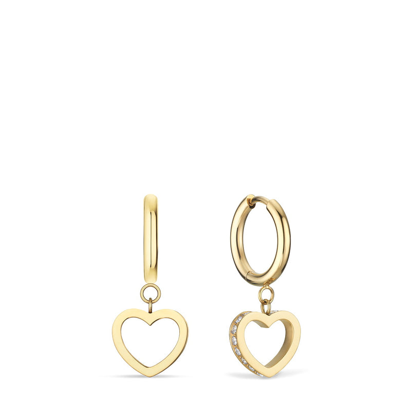 Bering Ohrringe Arctic Symphony, gold glänzend