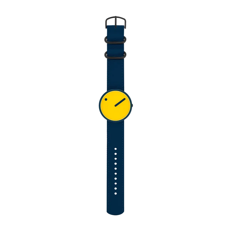 Picto Armbanduhr Pink Reef R44024-R001 Navy Blue recycled strap