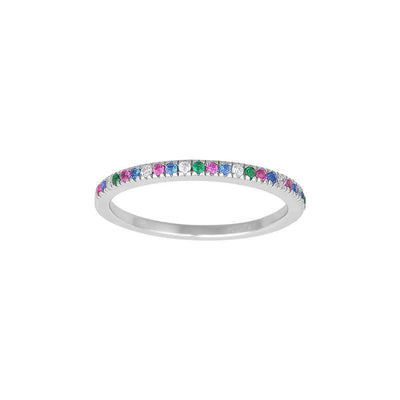 Joanli Nor rhodinierter Ring EZRANOR 1,8 mm Silber - My Fine Jewellery