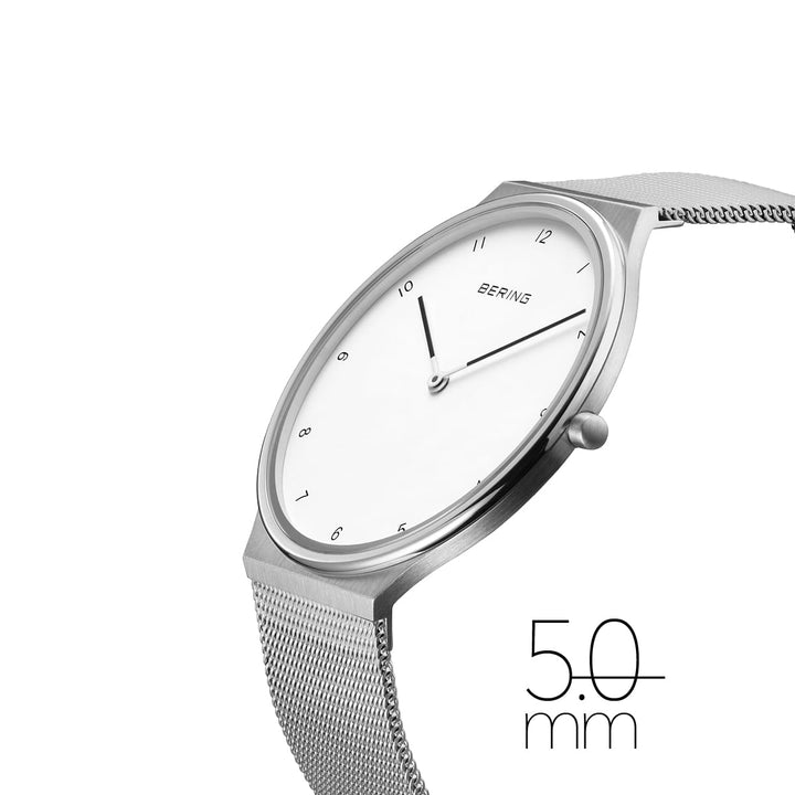 Bering Ultra Slim, silber poliert/gebürstet, 18440-004