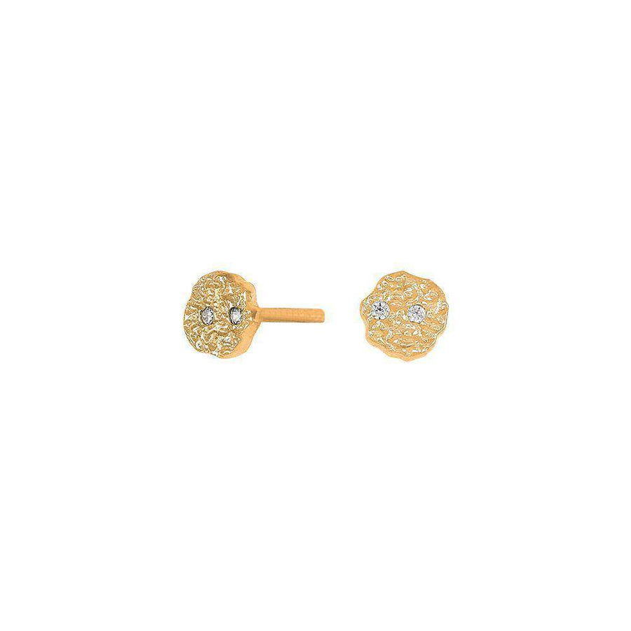 Joanli Nor vergoldete Ohrstecker GWENNOR 4mm - My Fine Jewellery