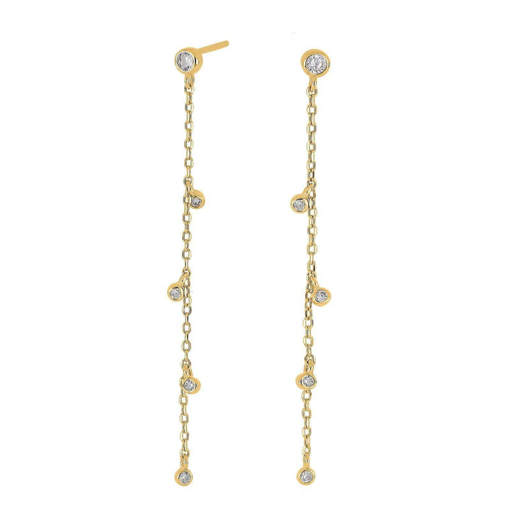 Joanli Nor vergoldete Ohrstecker GIANOR 55mm - My Fine Jewellery