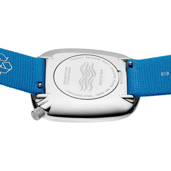 Bering "Ocean Peeble", silber glänzend, unisex, 18040-308