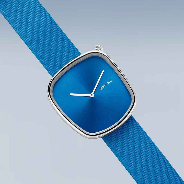 Bering "Ocean Peeble", silber glänzend, unisex, 18040-308