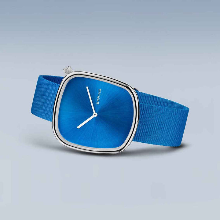 Bering "Ocean Peeble", silber glänzend, unisex, 18040-308