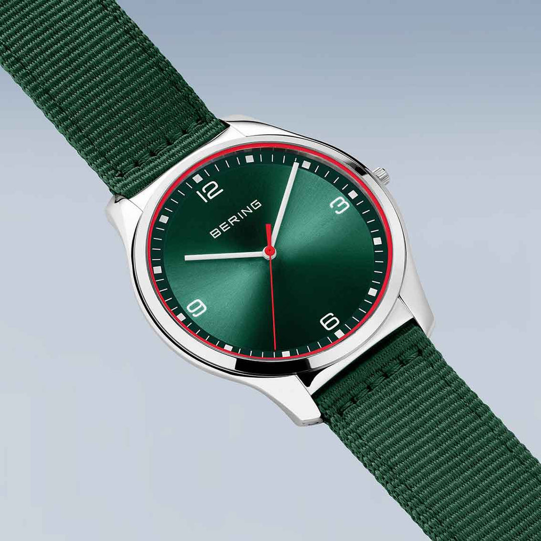 Bering Ultra Slim, silber poliert/gebürstet, 18342-508