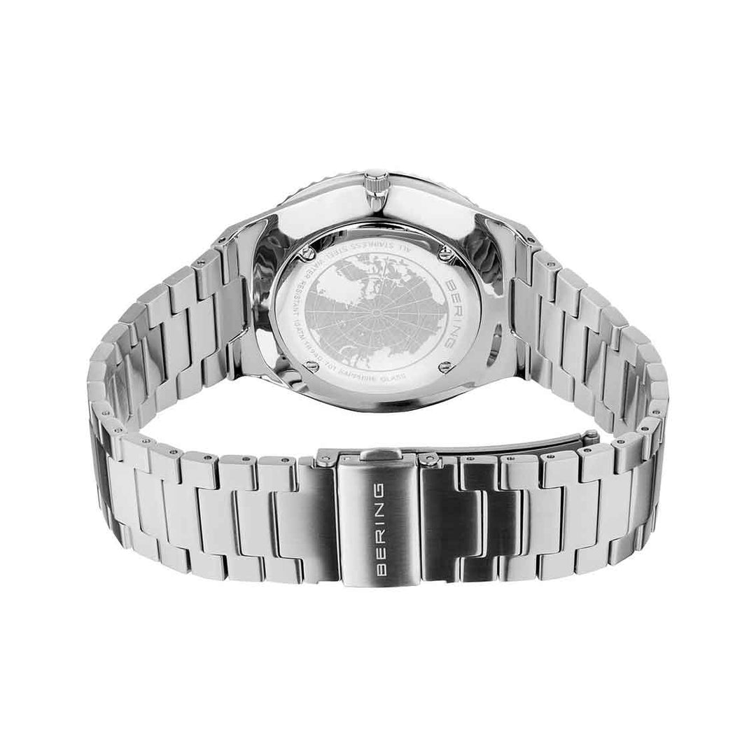 Bering Classic, silber poliert/gebürstet, 18940-707 Herrenuhr