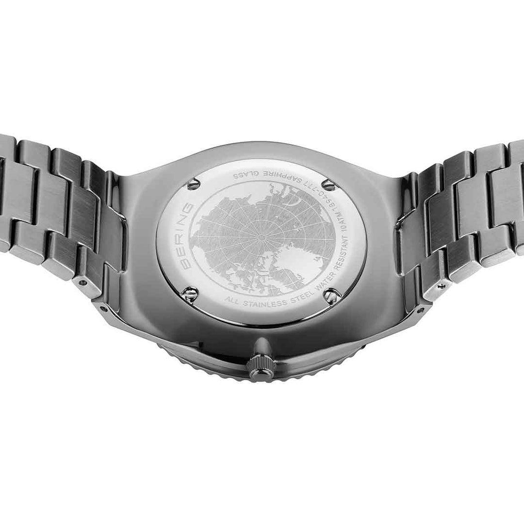 Bering Classic, grau poliert/gebürstet, 18940-777 Herrenuhr