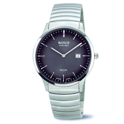 Boccia Herrenuhr Royce Concept 3645-04 Titanium - My Fine Jewellery