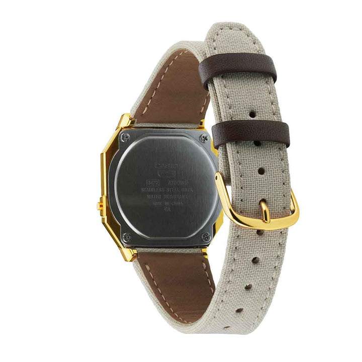 Casio A700WEGL-7AEF Vintage Unisex back