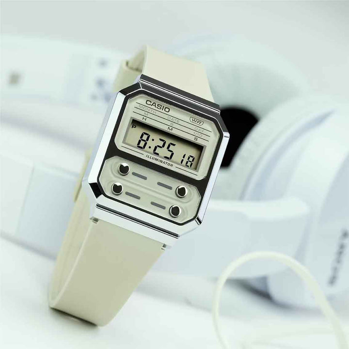 Casio A100WEF-8A EDGY Collection