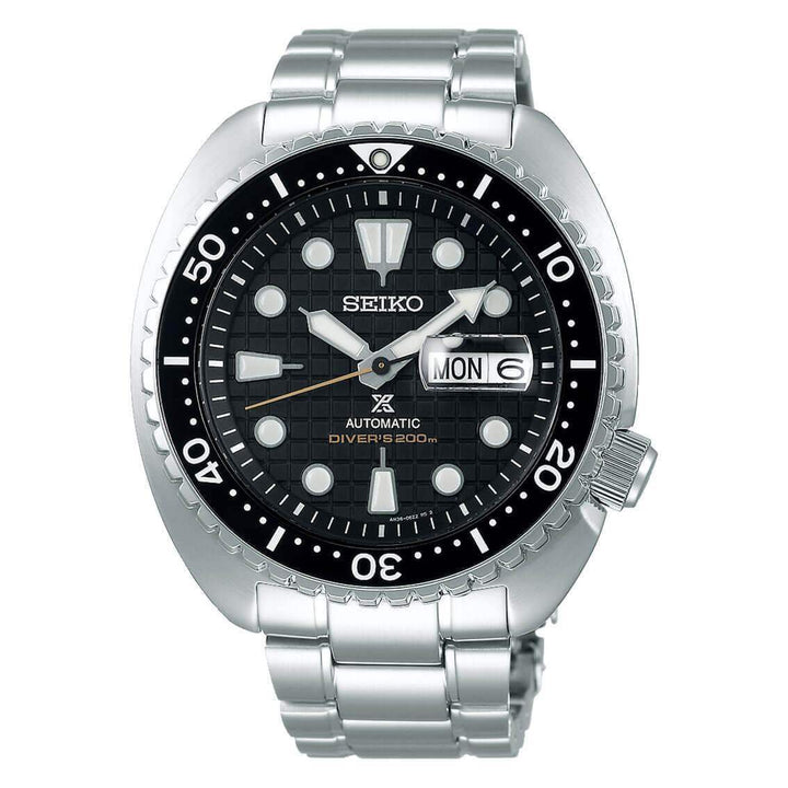 Seiko Herrenuhr Prospex Automatik SRPE03K1 Waffle Turtle - My Fine Jewellery