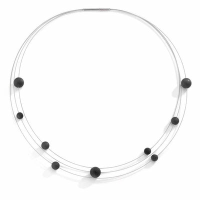 Teno Collier Candy, Edelstahl, Edelstahl-Pearls - My Fine Jewellery