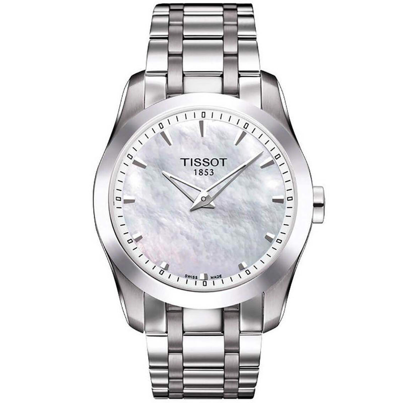 Tissot Damenuhr Couturier Perlmutt T035.246.11.111.00 - My Fine Jewellery