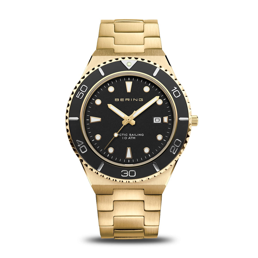 Bering Classic, gold poliert/gebürstet, 18940-732 Herrenuhr