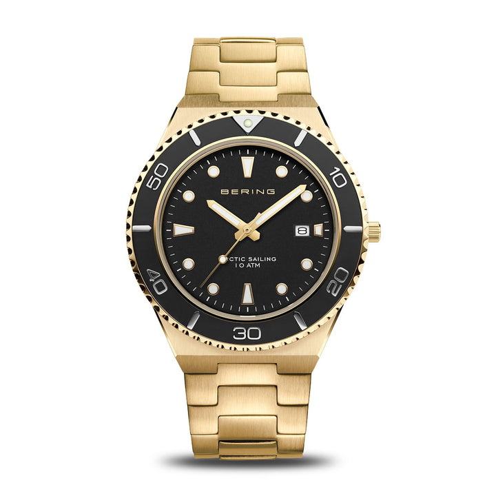Bering Classic, gold poliert/gebürstet, 18940-732 Herrenuhr