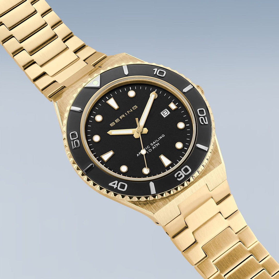 Bering Classic, gold poliert/gebürstet, 18940-732 Herrenuhr
