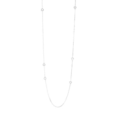 Joanli Nor rhodinierte Silber Halskette ALAINENOR - My Fine Jewellery