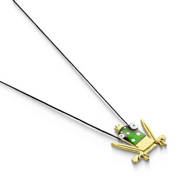 Anhänger Sterlingsilber vergoldet "Frog" M-240 - My Fine Jewellery