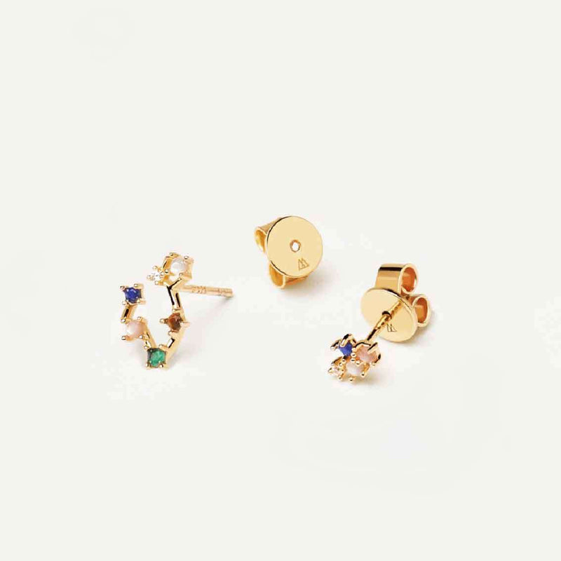 Ohrringe Fische, Sterlingsilber, vergoldet – Tierkreiszeichen - My Fine Jewellery