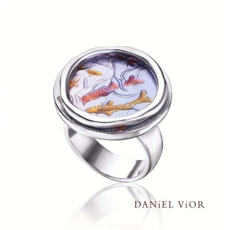 Ring KOY, Silber mit Rhodium Überzug – Daniel Vior - My Fine Jewellery